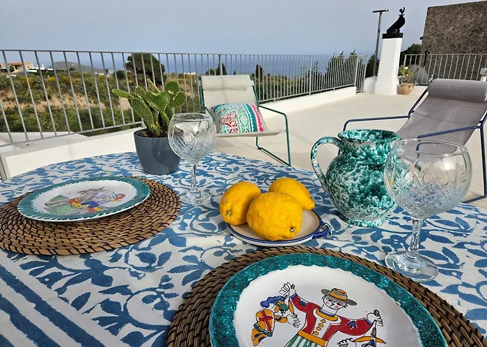 Margot - Authentic Sea View Countryside Lägenhet Lipari (Isola Lipari)